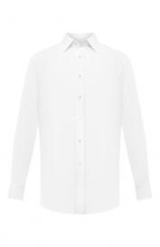 Сорочка из хлопка и льна Brioni