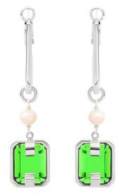 Серьги с жемчугом и кристаллами Crystalline Jewellery