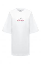 Хлопковая футболка Vetements