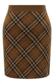 Шерстяная юбка Burberry