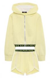 Комплект из толстовки и шорт Balmain