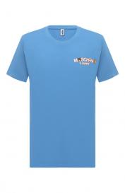 Хлопковая футболка Moschino