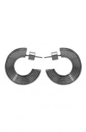 Серьги-кольца Stealing Beauty Caviar Jewellery