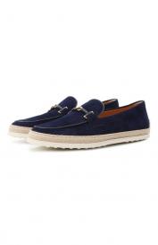 Замшевые лоферы Tod's