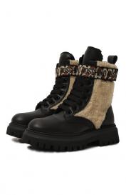 Утепленные ботинки Moschino