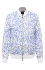 Льняной бомбер KITON