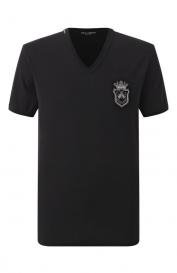 Хлопковая футболка Dolce&Gabbana