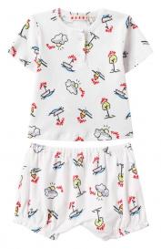 Комплект из футболки и шорт Marni