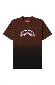 Хлопковая футболка Sprayground