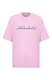 Хлопковая футболка Vetements