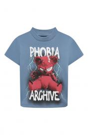 Хлопковая футболка PHOBIA ARCHIVE