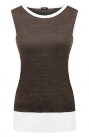 Льняной топ KITON