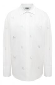 Хлопковая рубашка MSGM