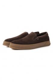Замшевые слипоны Cameron Ferragamo