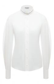 Хлопковая рубашка Brunello Cucinelli
