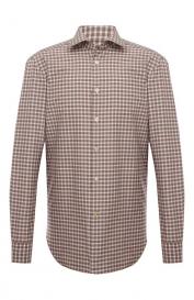 Хлопковая рубашка KITON