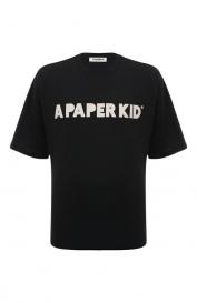 Хлопковая футболка A Paper Kid