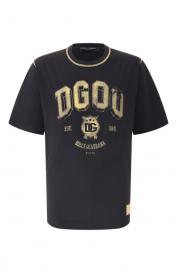Хлопковая футболка Dolce&Gabbana