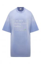 Хлопковая футболка Vetements