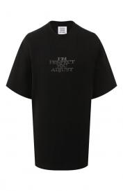 Хлопковая футболка Vetements