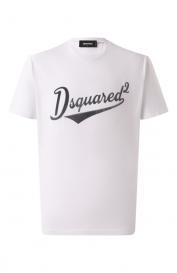 Хлопковая футболка DSquared2