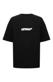Хлопковая футболка Off-white