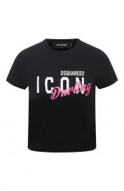 Хлопковая футболка DSquared2