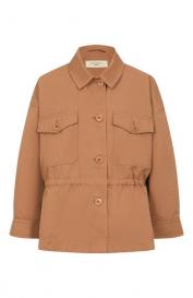 Куртка из хлопка и льна Weekend Max Mara