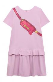 Платье из вискозы Moschino