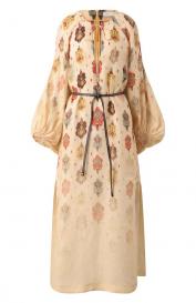 Льняное платье ZIMMERMANN