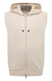 Хлопковый жилет Brunello Cucinelli