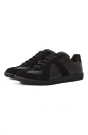 Кожаные кеды Replica Maison Margiela