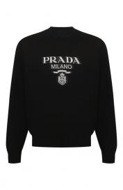 Хлопковый свитшот Prada