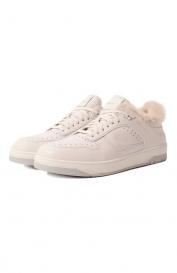 Кожаные кеды Sneak Air Santoni