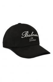 Хлопковая бейсболка Balmain