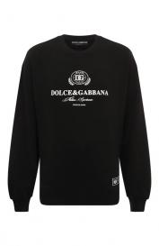 Хлопковый свитшот Dolce&Gabbana