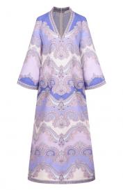 Льняное платье ZIMMERMANN