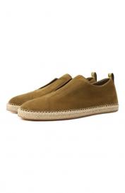 Замшевые эспадрильи Cleanic Santoni