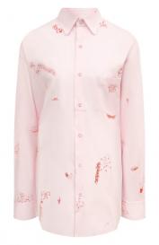 Хлопковая рубашка Vetements