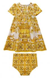 Комплект из платья и шорт Dolce&Gabbana