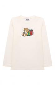 Хлопковый лонгслив Moschino