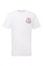 Хлопковая футболка Moncler