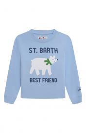 Хлопковый лонгслив MC2 Saint Barth