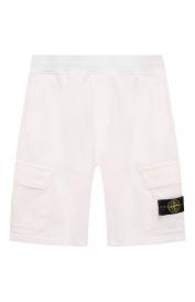 Хлопковые шорты-карго Stone Island