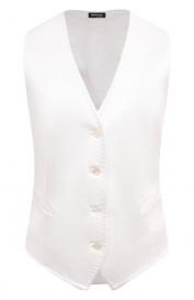 Жилет из шести и вискозы KITON