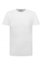 Хлопковая футболка Moncler
