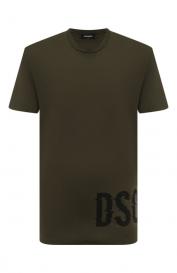 Хлопковая футболка DSquared2