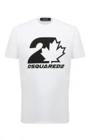 Хлопковая футболка DSquared2
