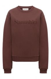Хлопковый свитшот Nanushka