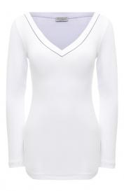 Хлопковый лонгслив Brunello Cucinelli